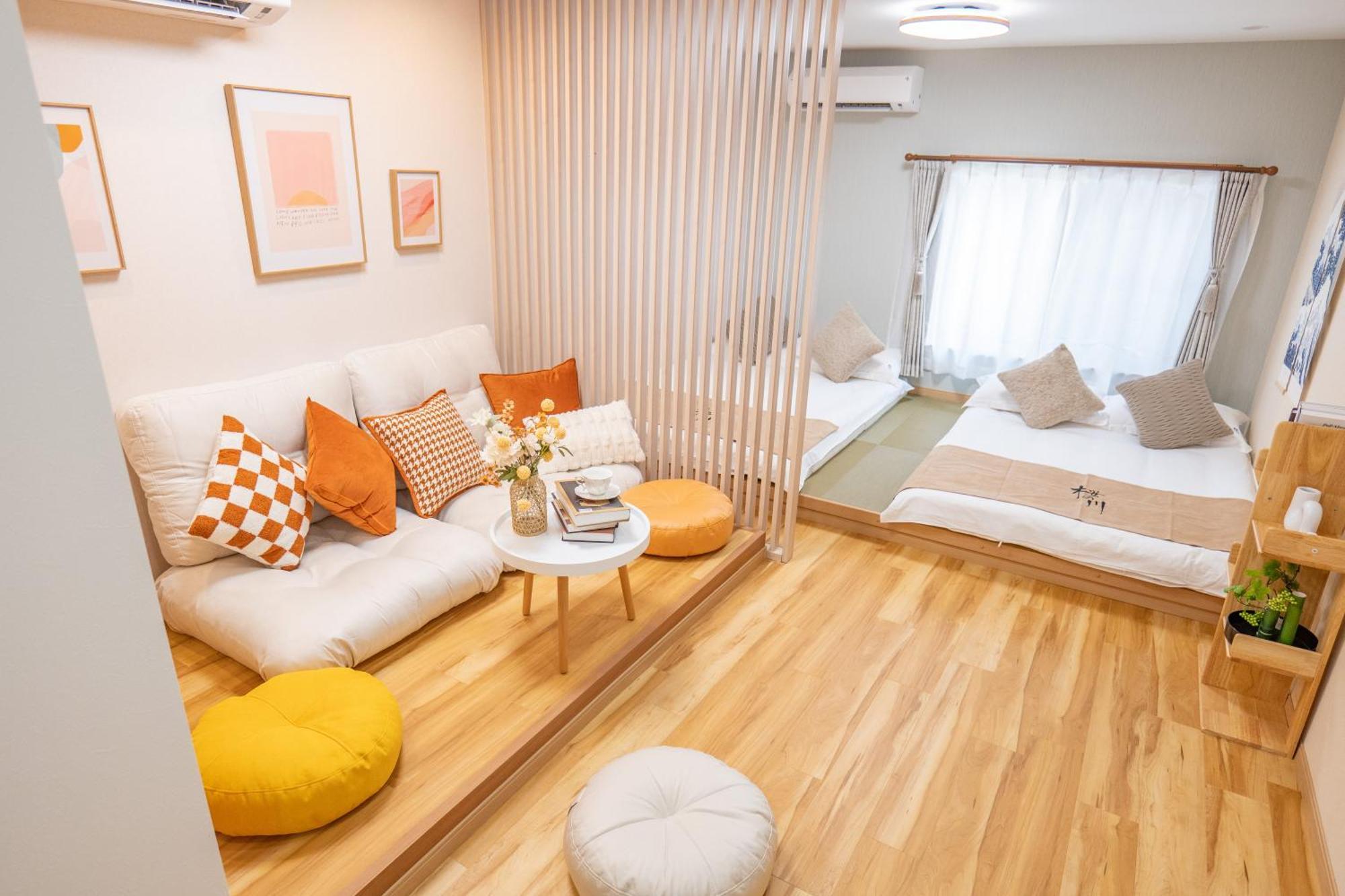 Apartamento 桜の川 27 Shin-okubo Subway 5mins,new Design,more Than 6 People