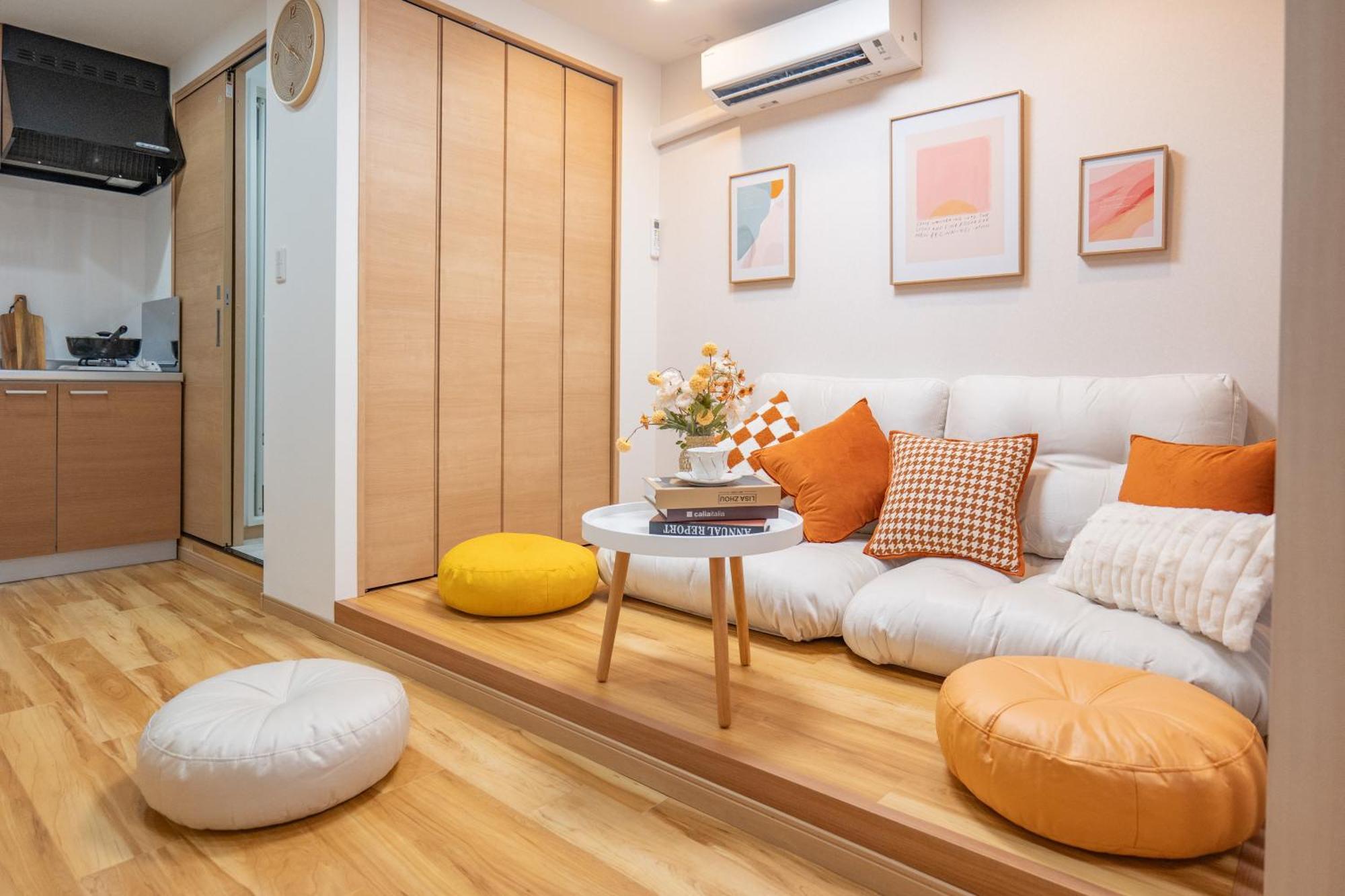 Apartamento 桜の川 27 Shin-okubo Subway 5mins,new Design,more Than 6 People *